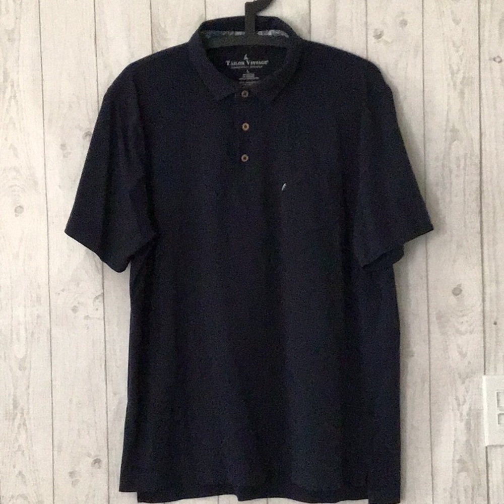EEUC Men’s L Tailor Vintage Navy Polo